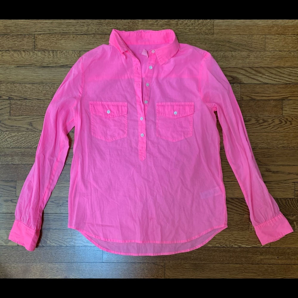 J. Crew size 4 lightweight button down